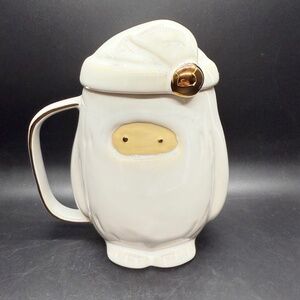 West Elm Yeti Mug Big Foot Sasquatch Abominable Snowman with Lid 23 oz